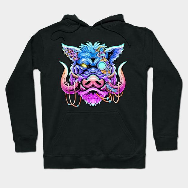 Cyberhog Hoodie by Efexampink